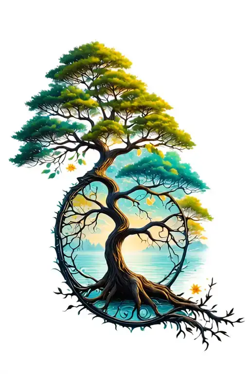 Memorial Tree Of Life Tattoo List Of Family Members