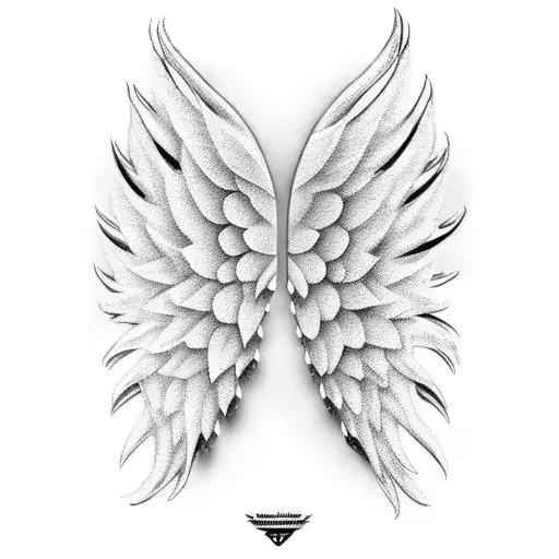 Angel Wings Filipino Tribal