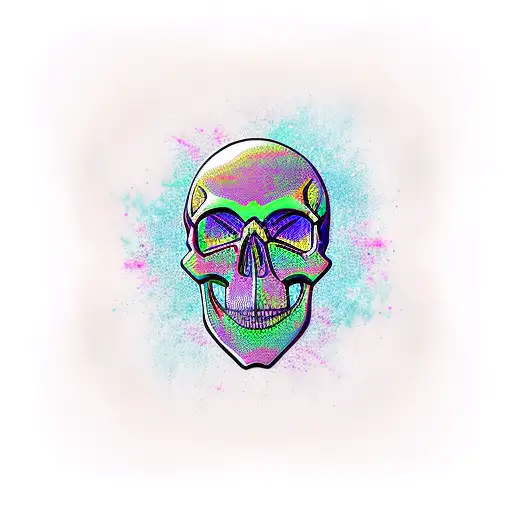 Skull In Heart