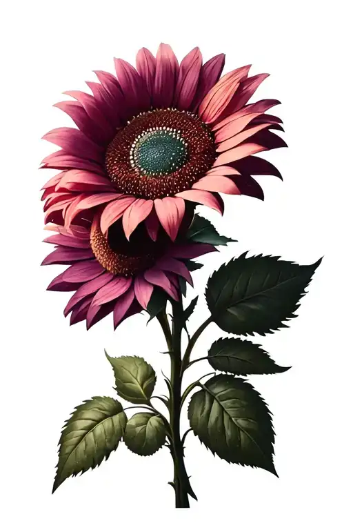 Sunflower Daisy Bouquet Pearls Rose Thorn Rbg Dissent Collar