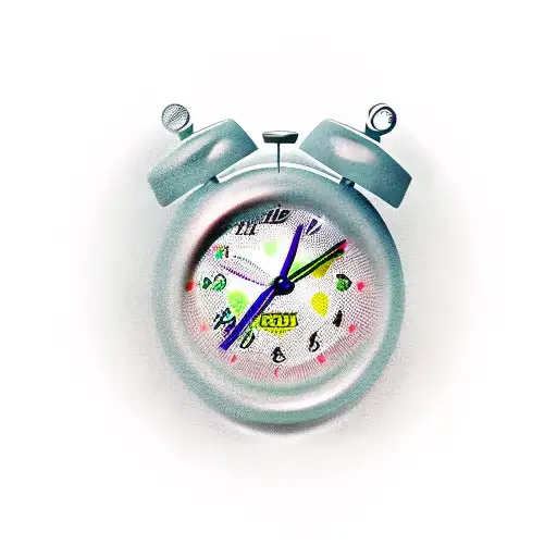 Car Piston With Clock