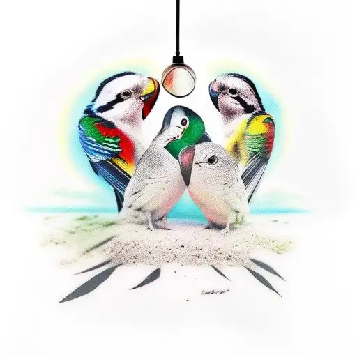 Three Little Birds By Bob Marley Inspired Without The Traditional Birds