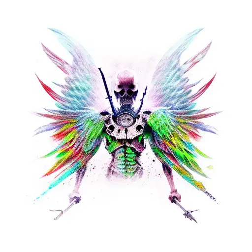 A Reaper Warrior With Wings