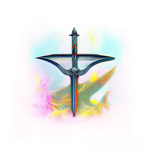 Sword Handle With Pen Tip