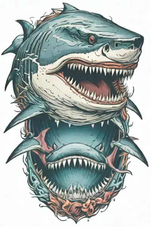 Shark With Open Mouth