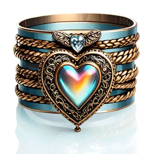 Bracelet With Heart Shaped Locket