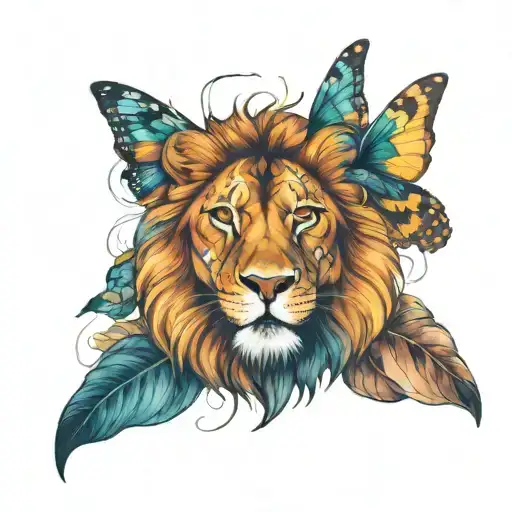 A Butterfly Who Asked To Be A Lion