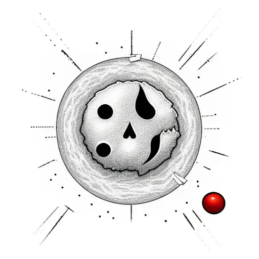 Cartoon Earth With A Man Underneath Putting A Plaster On His Knee