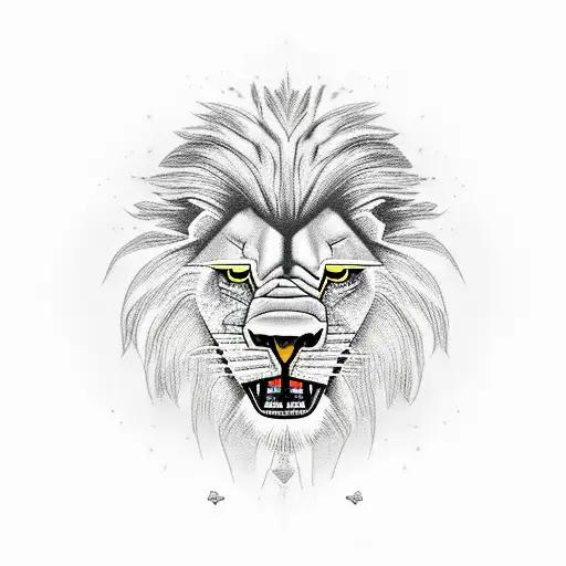 Lion King And Lockheed Martin F-22 Raptor