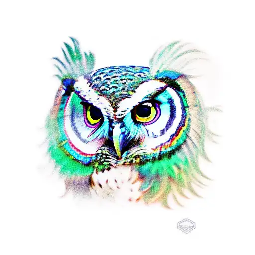 Owl Women Peacock
