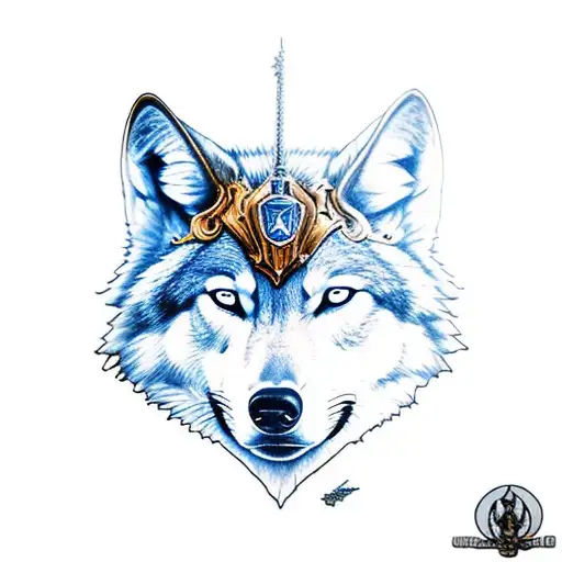 Elvin Armor With Wolf On Arm