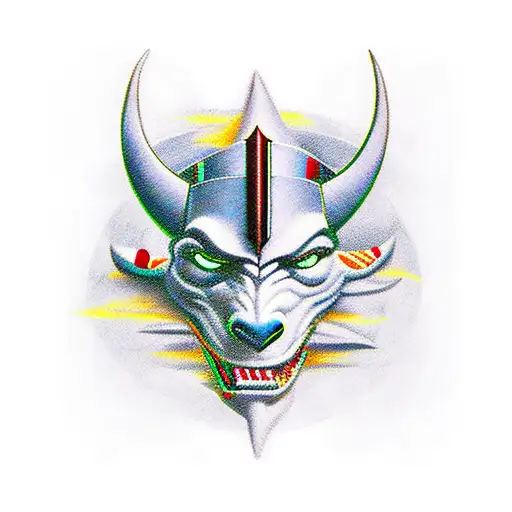 Zorro Con Escudo De Atlas