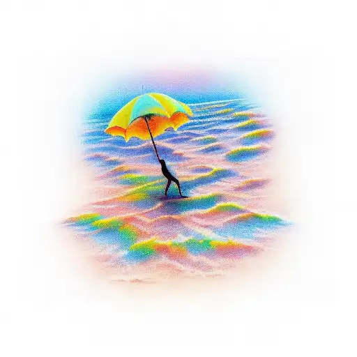 Beach Sunset Dancing On My Own