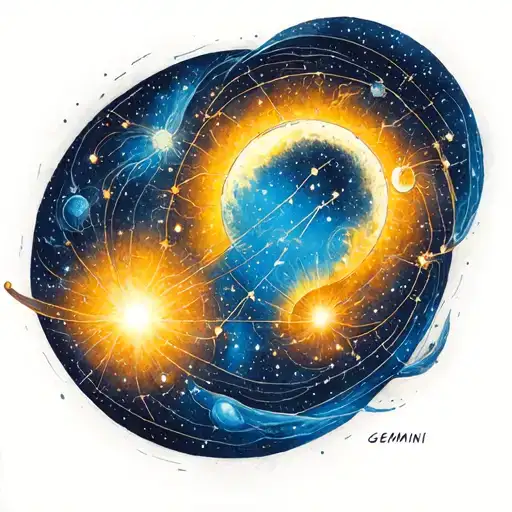 Gemini Constellation Map