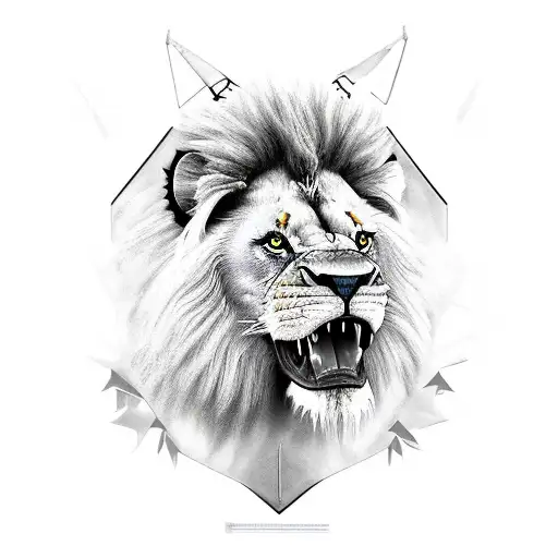 Lion King And Lockheed Martin F-22 Raptor