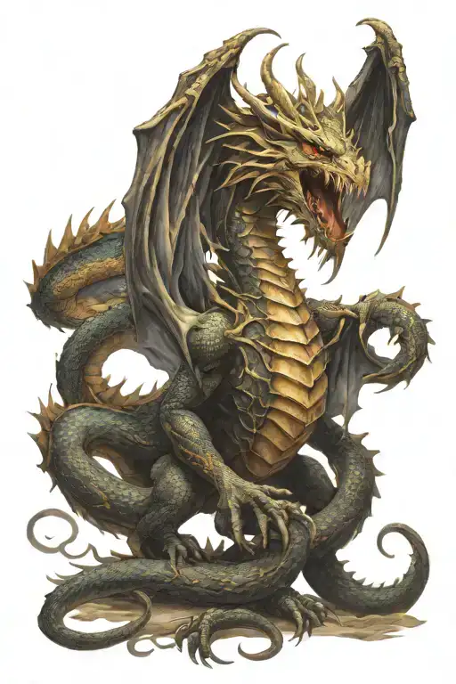 Ethereal Gothic Dragon Spiritual Death