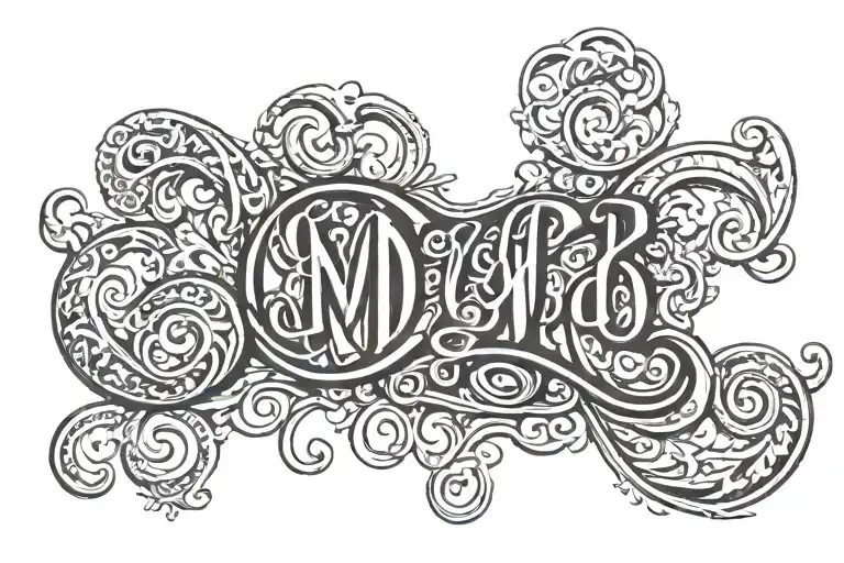 Gmdd Lettering 1-8-90