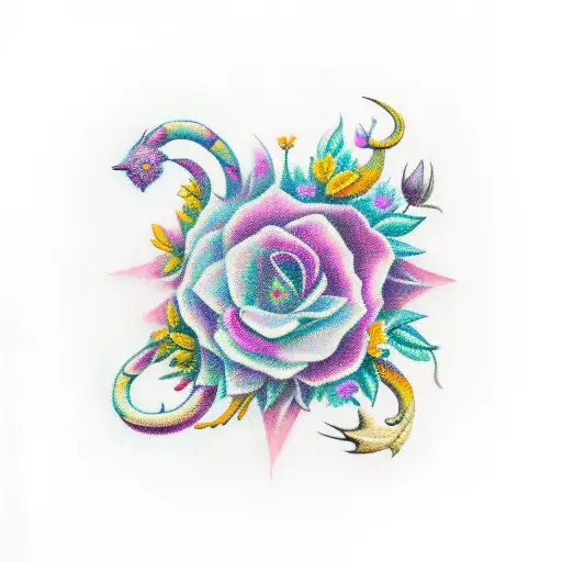 Feminine Floral Capricorn