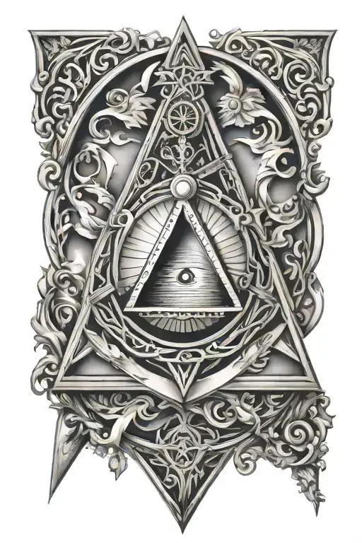 Square And Compass Freemasonry Symbol