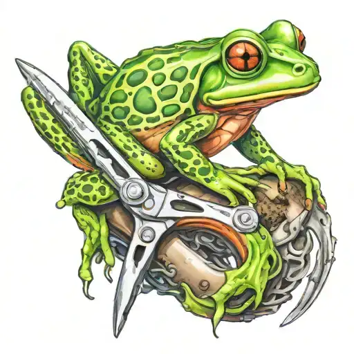Pliers With Frog