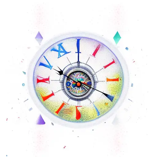 Clock Tower With Numbers Falling Off