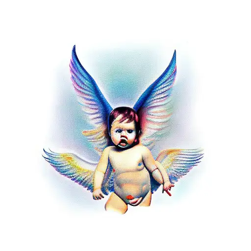 Women Angel Baby