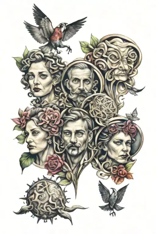 Life Journey Intertwined Family Love