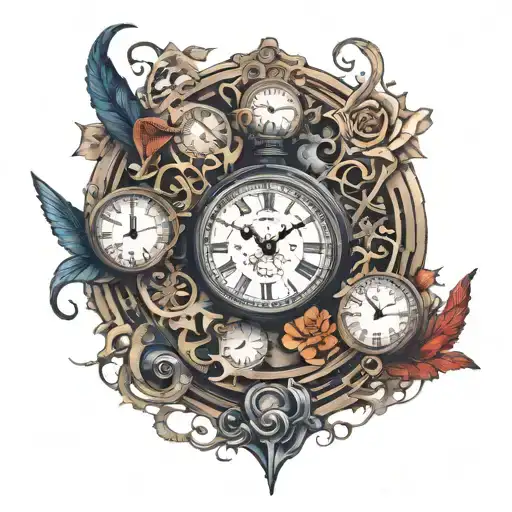Broken Clock Surrounded