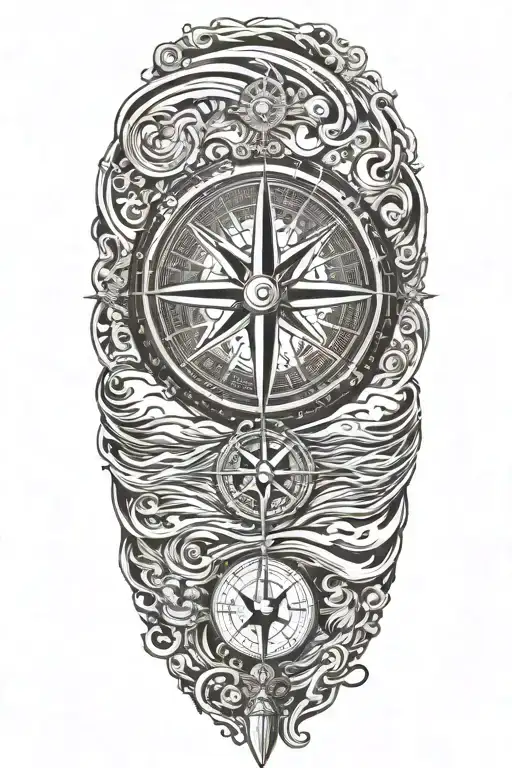 Compass Waves Forming