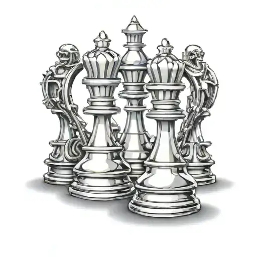 Pawn Translate King Chess Piece