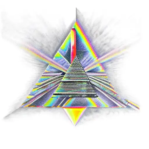 Pink Floyd Dark Side Of The Moon Mixed With The Wall Artwork