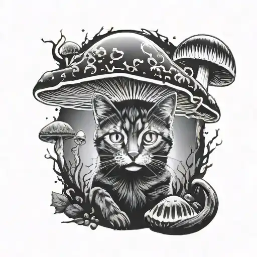 Black Cat Magic Mushroom
