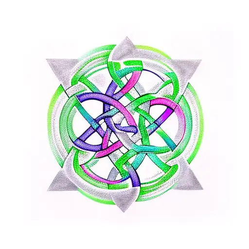 Morrigan Celtic Knot Hekate