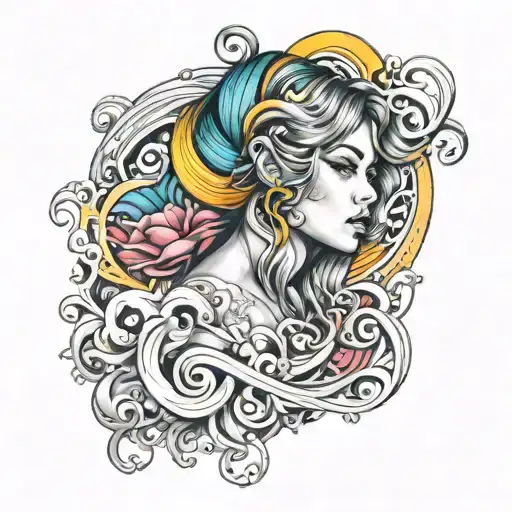 Mia In Rainbow Script