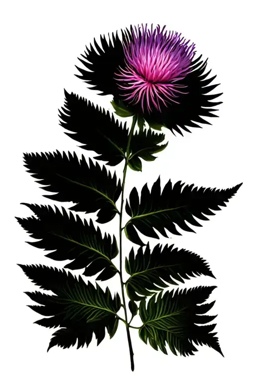 Scottish Thistle New Zealand Silver Fern