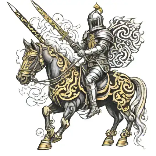 Black Gold Knight