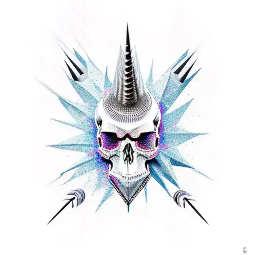 Skull And Spikes