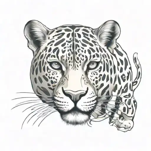 Panther Animal Consisting Of Taurus