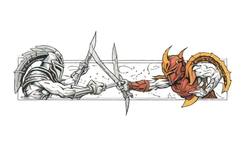 Smaurai Fighting Spartan