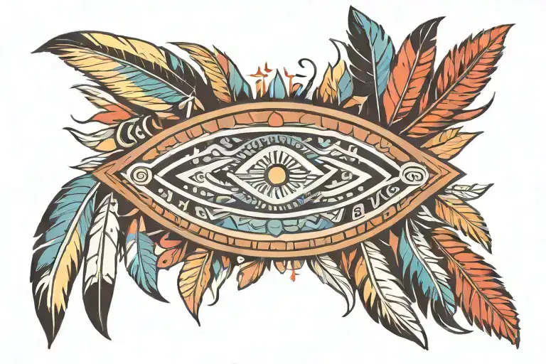 Native American Armband Design