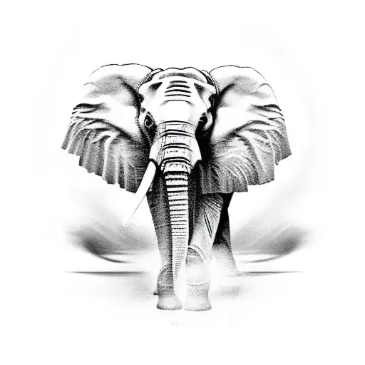 Elephant Design For My Newborn Son