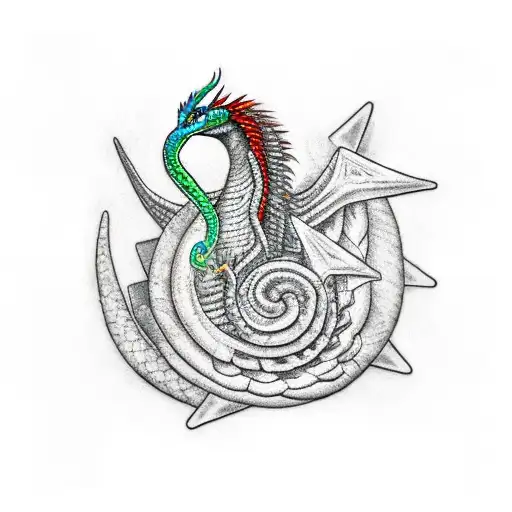 Quetzalcoatl In Fire And Blood