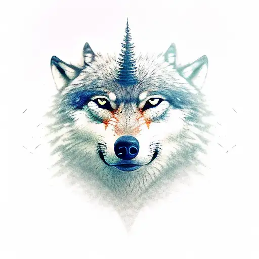 Wolf Folk Sparrow Forest Warrior