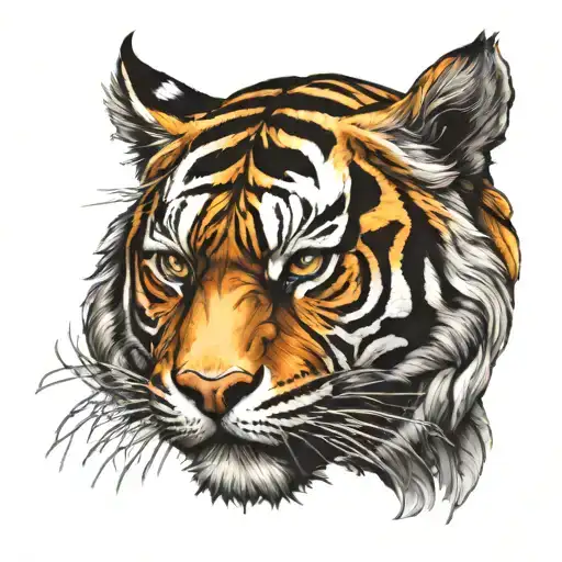 A Tiger As A Samurai