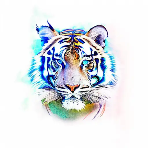 Female Warrior With Tigers Head