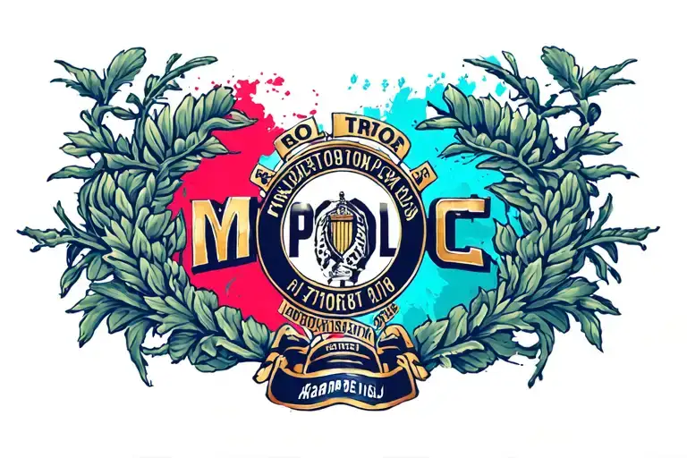 Mumbai Police Logo Surrounded