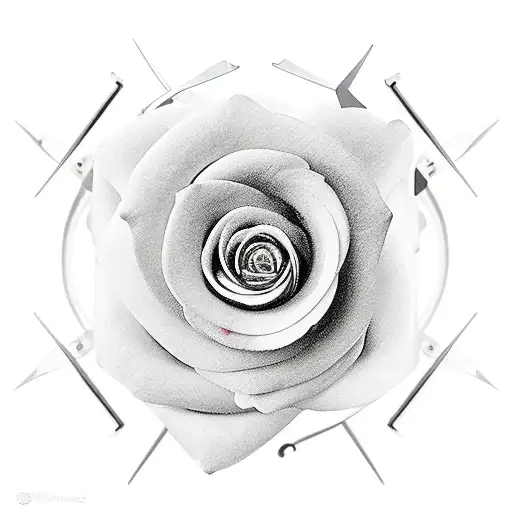 Mom Scissors Flowers Stairs Heaven