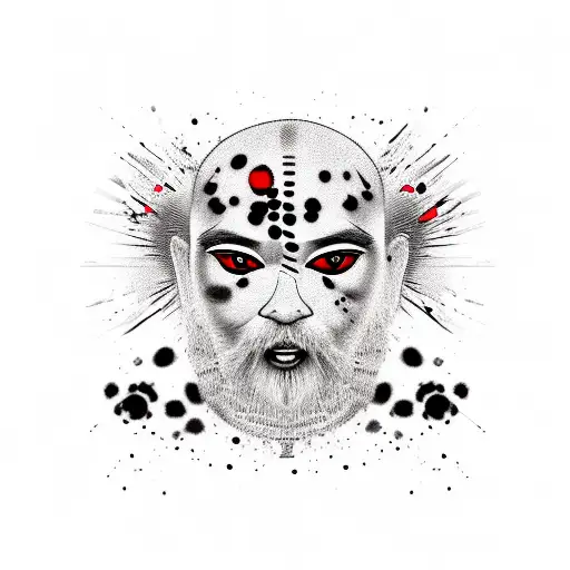 Shitzu With Black Spot Around Eye