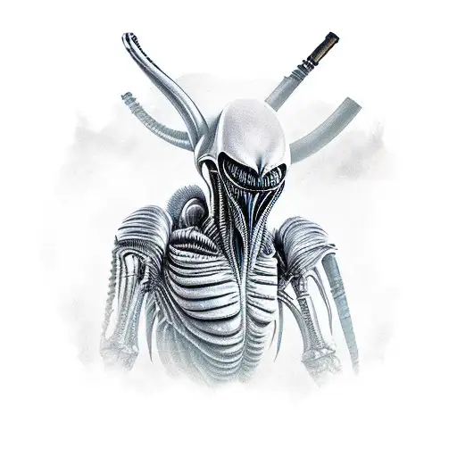 Xenomorph Running Gothic Style