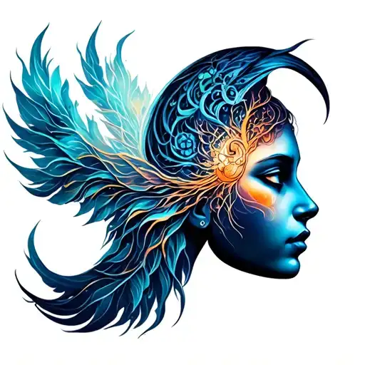 Virgo Symbol Integrated